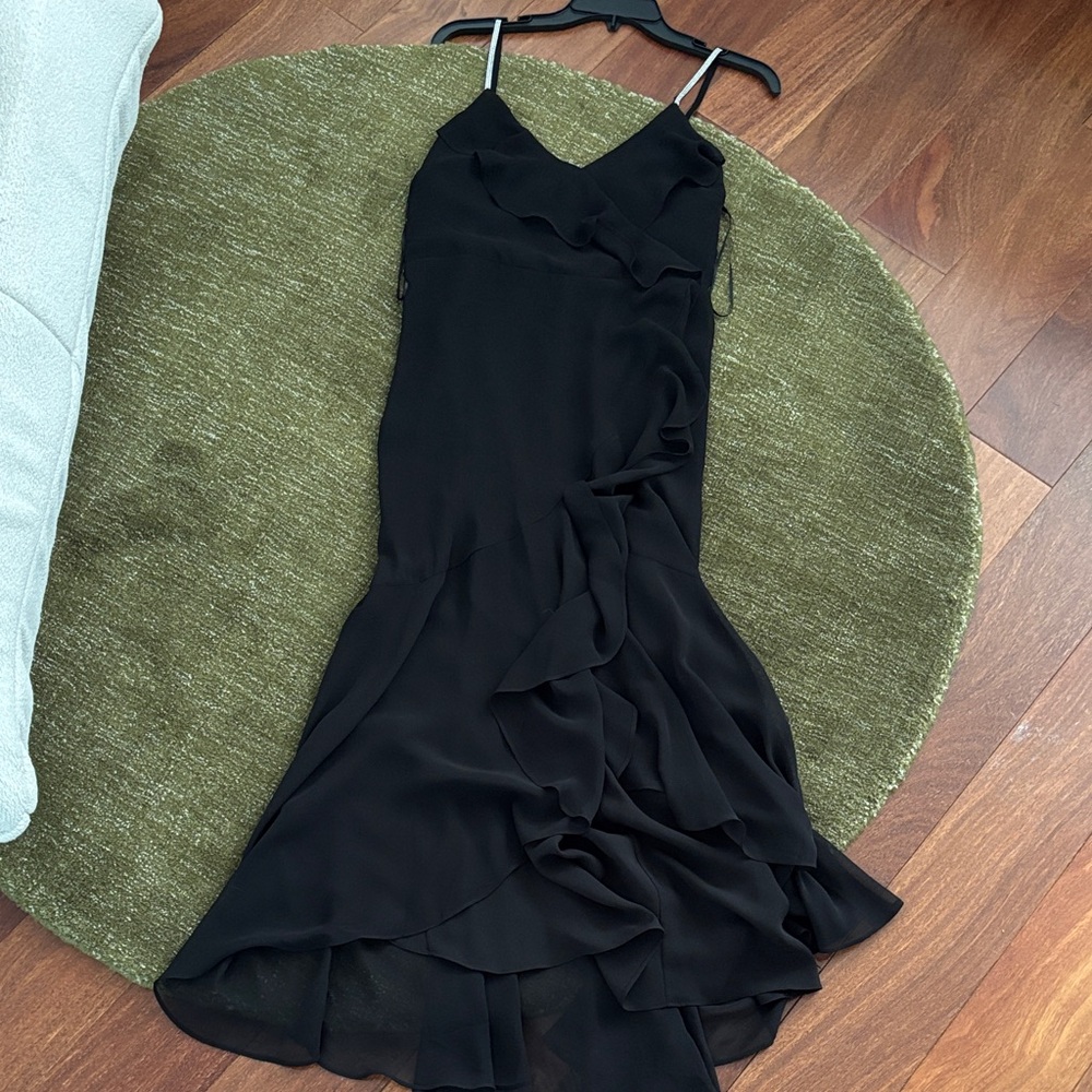 Express Black High Low Dress